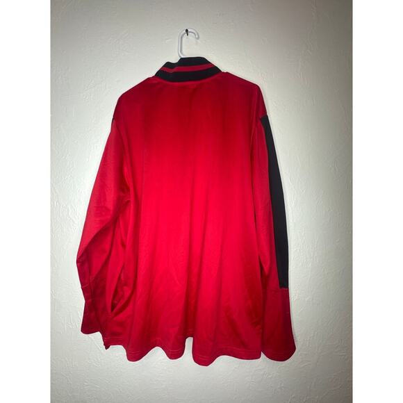 AND1 Red Full-Zip Track Jacket Mens XXL Streetwear Sports Warm-Up - Picture 5 of 7
